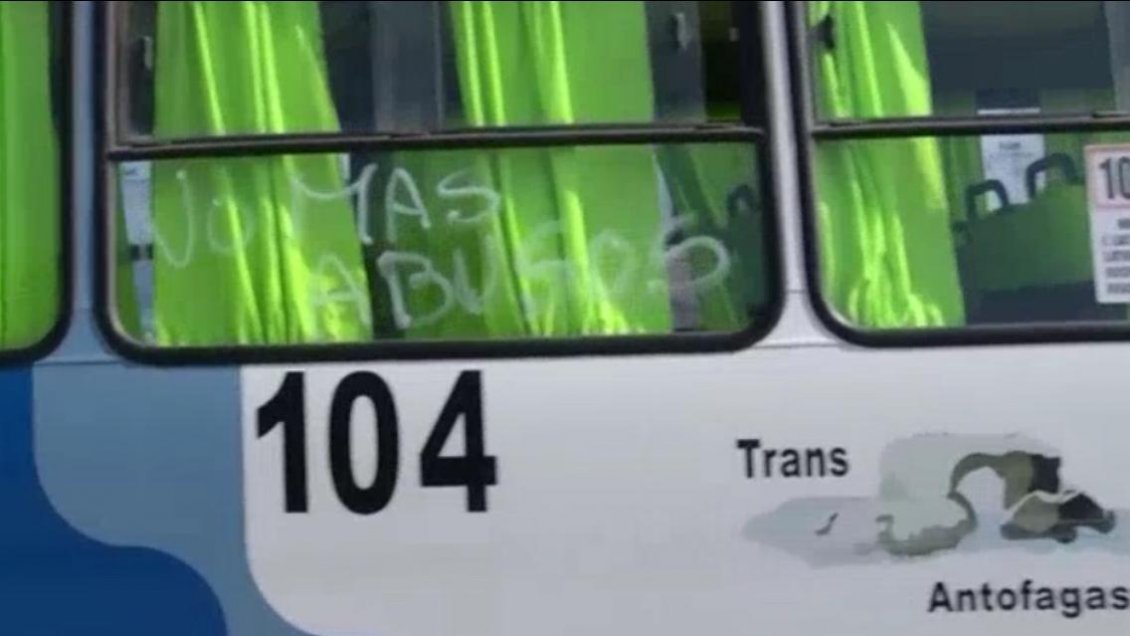 Confirman paro indefinido del transporte público mayor en Antofagasta