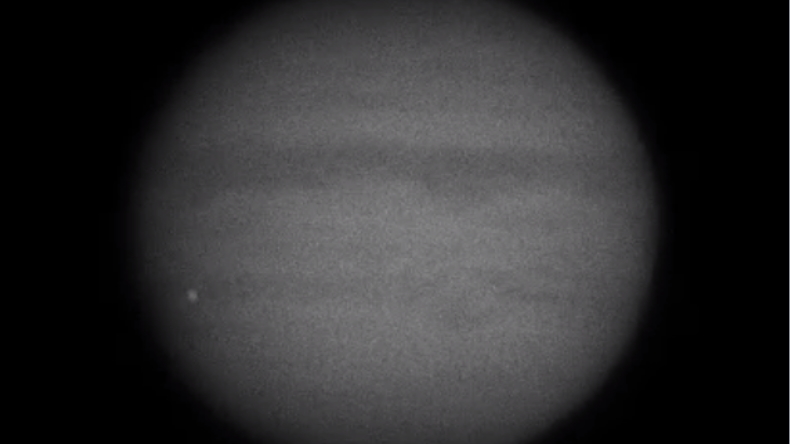 Aficionado a la astronomía captó impacto de meteorito en Júpiter