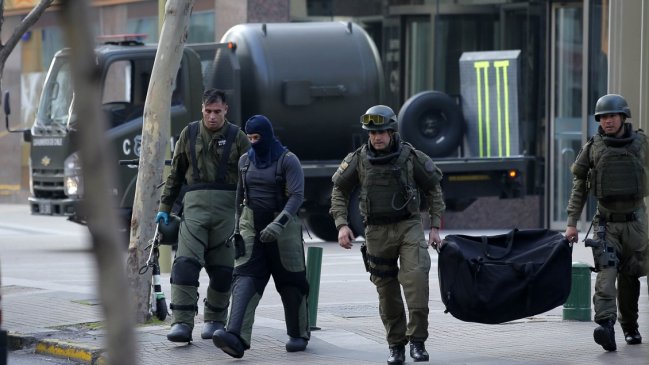 Todo paquete de origen indeterminado es sospechoso para Carabineros