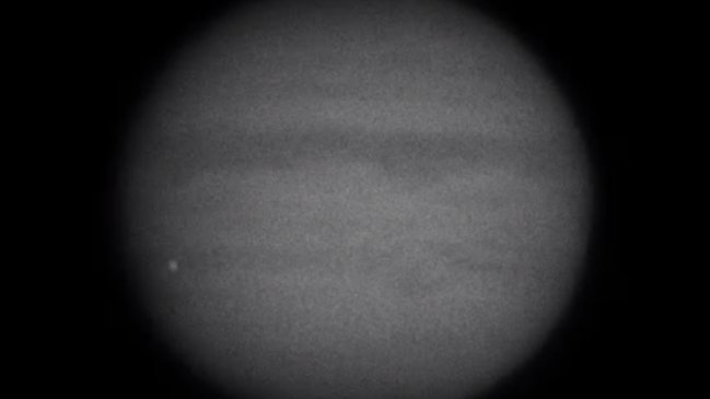 Aficionado a la astronomía captó impacto de meteorito en Júpiter