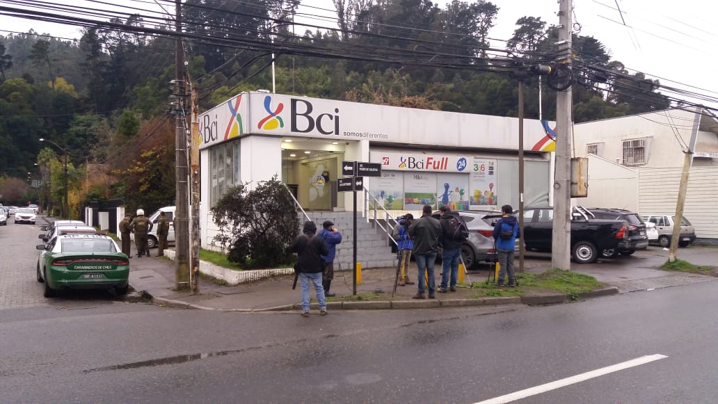 Detuvieron a prófugo de asalto a banco BCI de Concepción