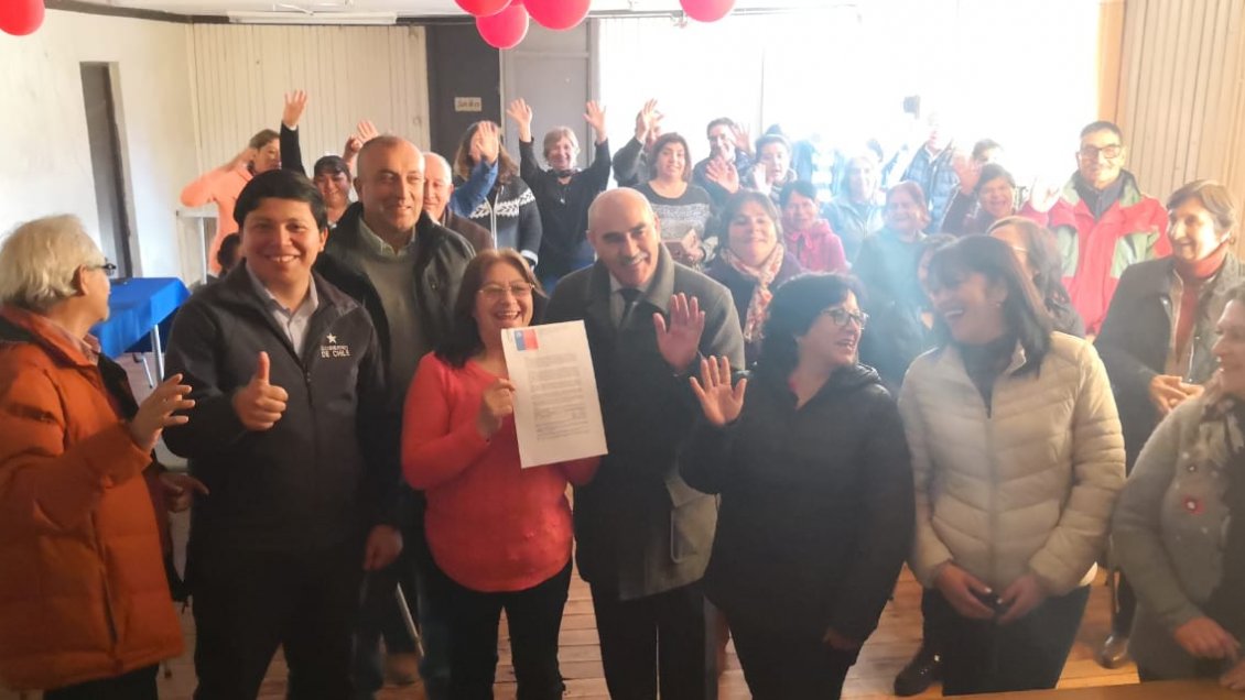 Vecinos de Río Claro tendrán nueva sede social gracias a fondos regionales de desarrollo