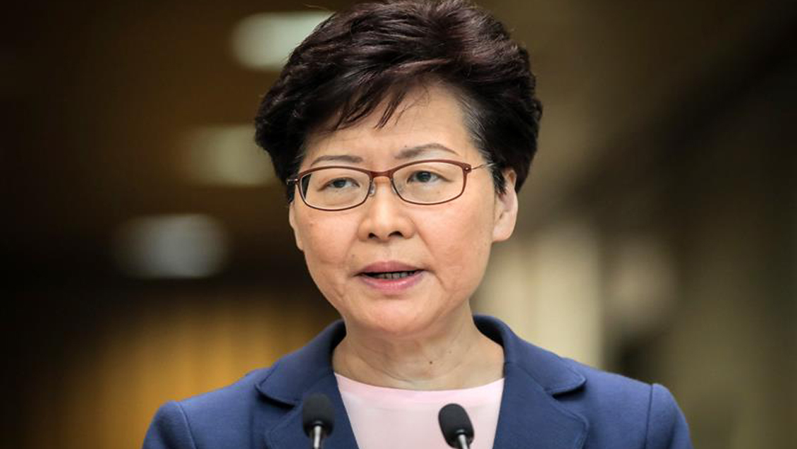 Jefa de gobierno de Hong Kong: Protestas han llevado a un 