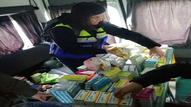 Incautan medicamentos y carne que se vendía en feria libre de Concepción