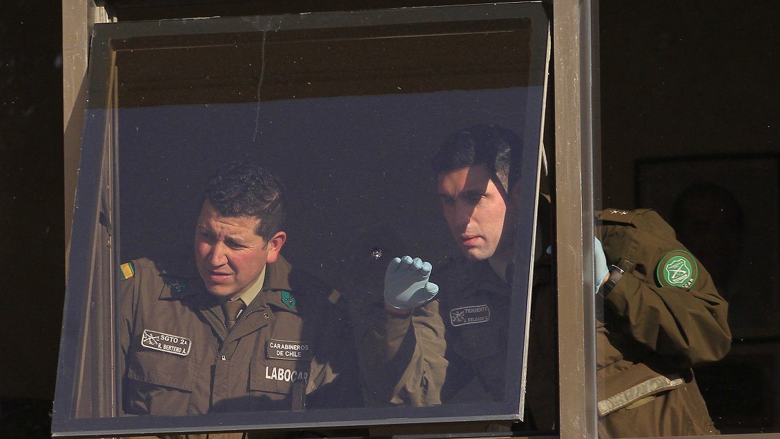 Proyectil que rompió ventana en el Congreso 