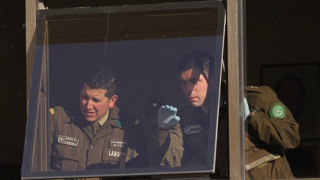 Proyectil que rompió ventana en el Congreso 