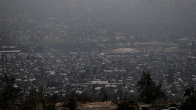 Intendencia Metropolitana decretó preemergencia para este miércoles
