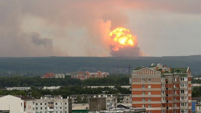 Autoridades anularon evacuación de poblado tras explosión de misil ruso de propulsión nuclear