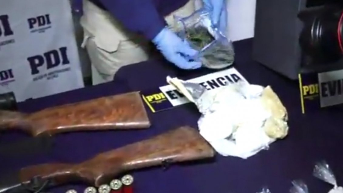 Intervención policial en Parral terminó con 34 personas detenidas