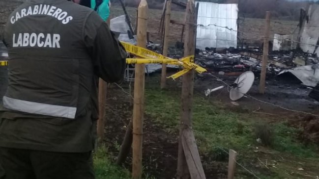 Detienen a sujeto como autor de incendio en Longaví: Se encuentra confeso