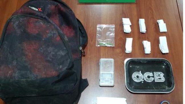 Punta Arenas: OS-7 detuvo a dos personas acusadas de microtráfico de drogas