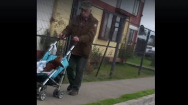 Abuelo conmovió a redes sociales en Los Ángeles por pasear a su mejor amigo en coche