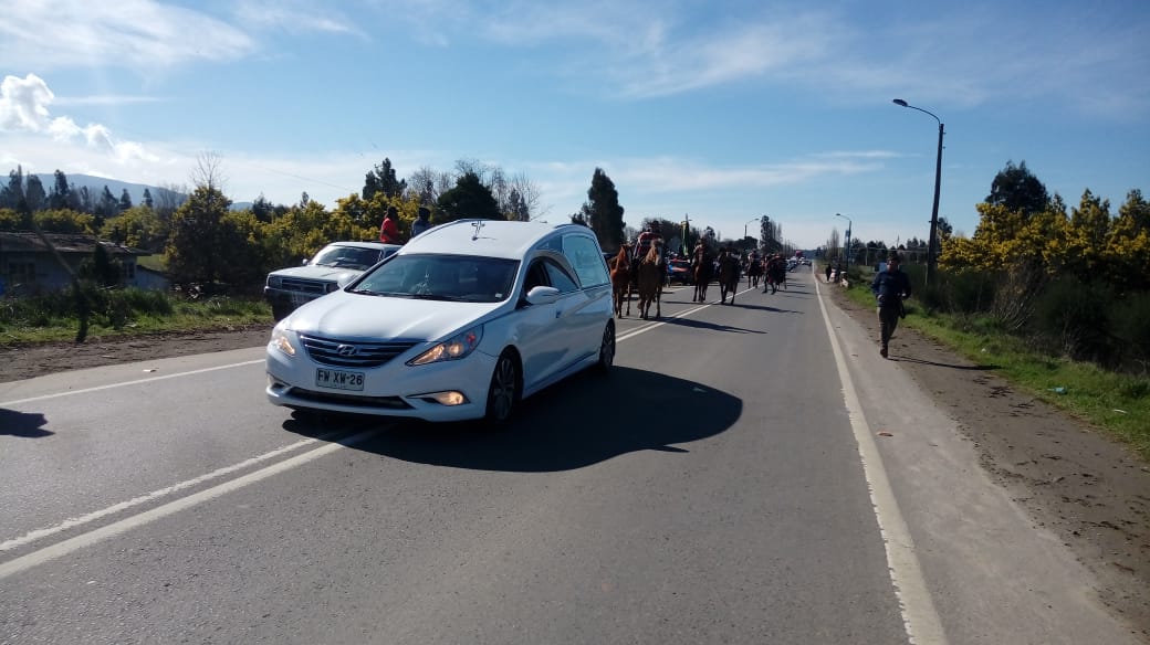 Ciclista murió tras ser embestido por una camioneta en Angol