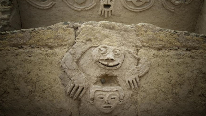 Hallan un sapo humano en la civilización más antigua de América