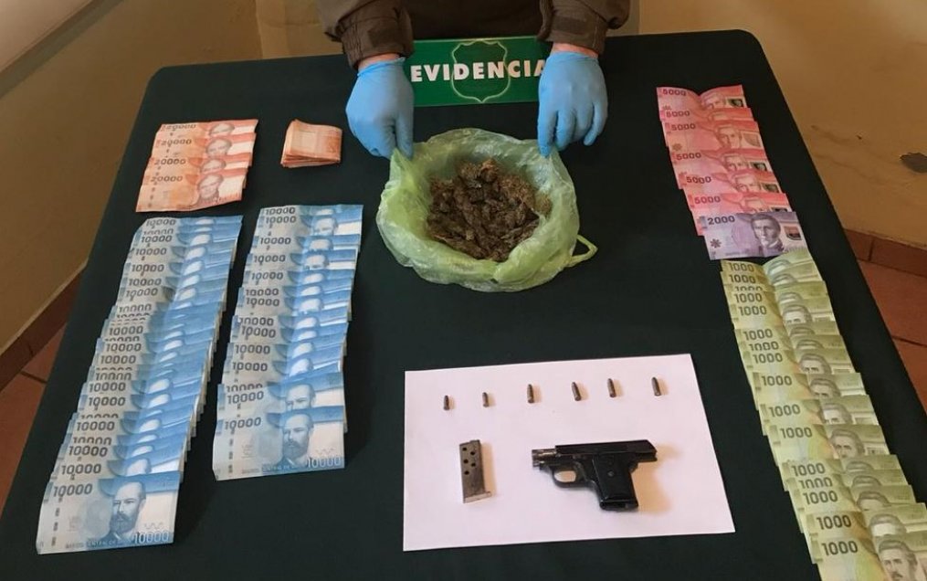 Mujer reincidente en el narcotráfico fue detenida en el sector poniente de Chillán