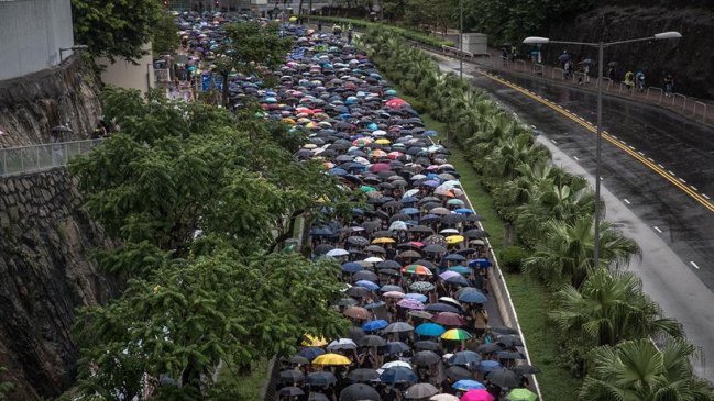La última protesta en Hong Kong reunió a 1,7 millones, según organizadores
