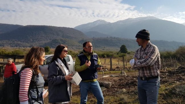 San Fabián: Familias en zonas con riesgo volcánico reciben información de salud preventiva