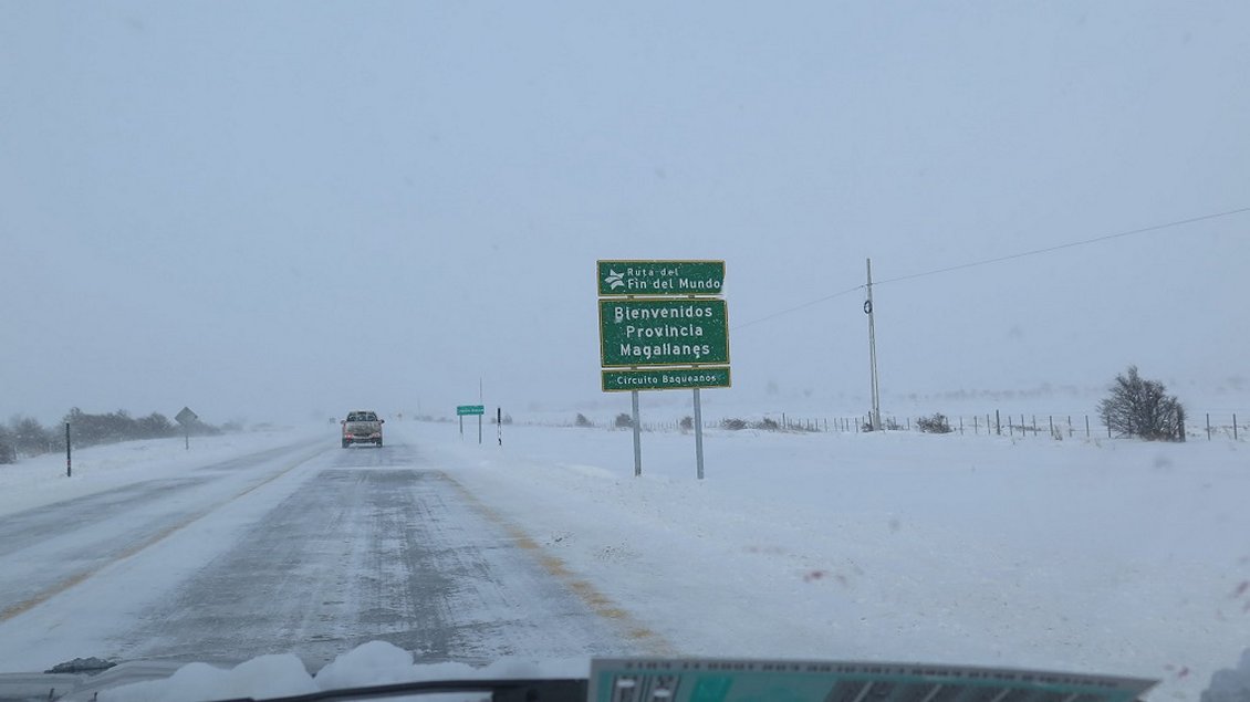 Neblina y escarcha en rutas de Magallanes: Piden precaución a conductores