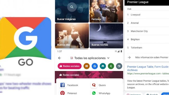 Google Go, así es la app que promete liberar espacio y hacer más rápidos los teléfonos
