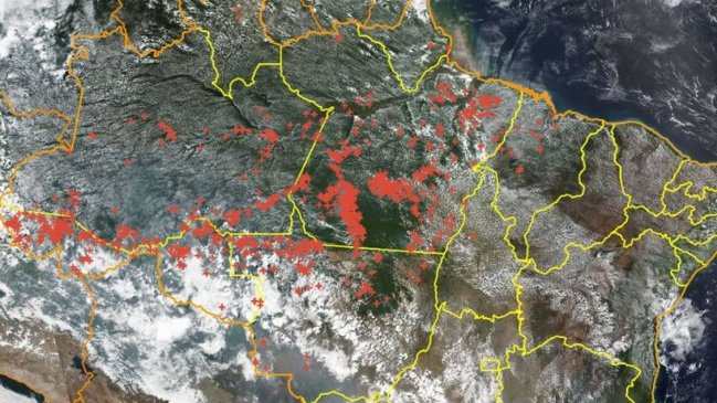 Amazonía en peligro: Brasil experimenta la peor ola de incendios en siete años