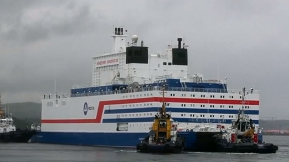 Rusia envió al Ártico la central nuclear que ecologistas llaman 