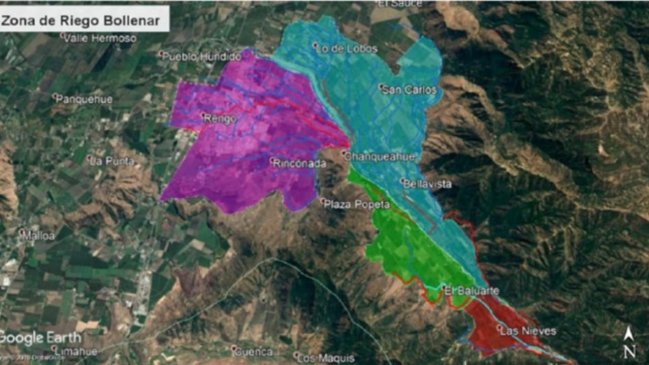 Rengo: Entregan avance de estudio de factibilidad de embalse Bollenar