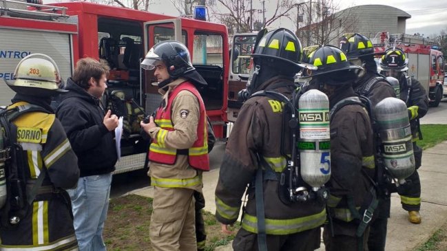 Derrame de ácido clorhídrico obligó a evacuar un centro médico en Osorno