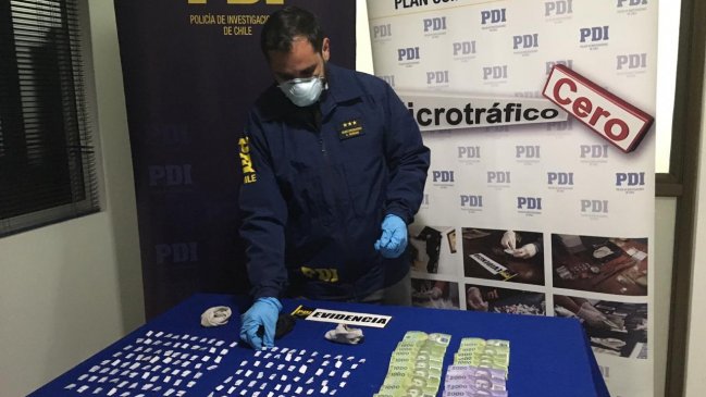 Detienen a pareja que vendía droga en casa de Illapel