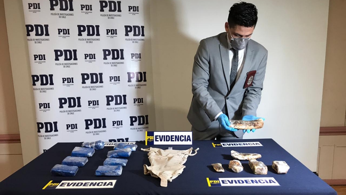 PDI incautó 4 mil dosis de cocaína en el aeropuerto de Punta Arenas