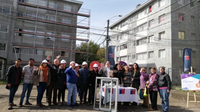Un 40 por ciento de avance registra mejoramiento de viviendas en Los Conquistadores de Concepción