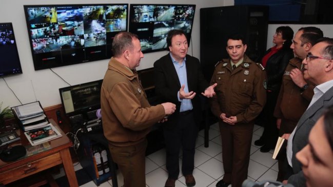 Alcalde anunció más cámaras de vigilancia para combatir la delincuencia en Talca