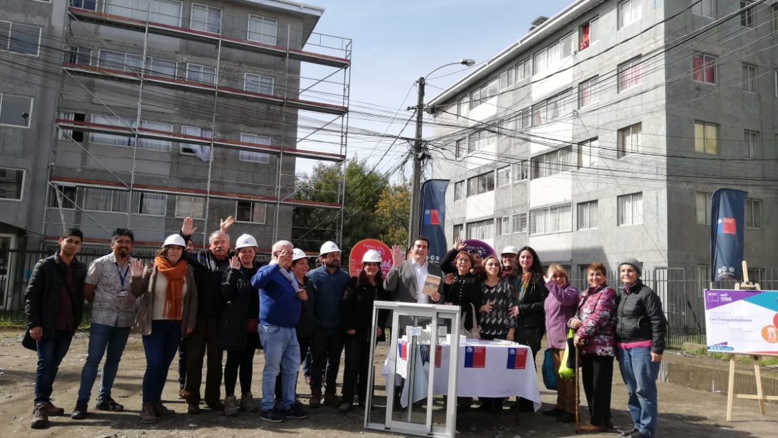 Un 40 por ciento de avance registra mejoramiento de viviendas en Los Conquistadores de Concepción