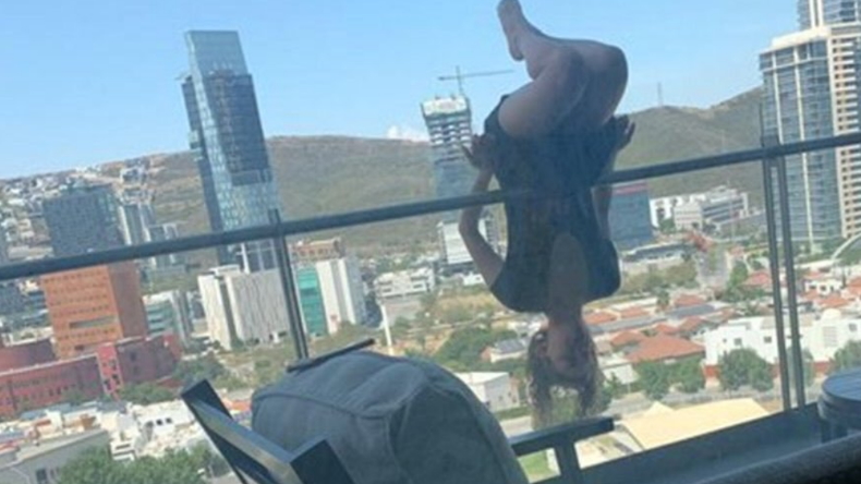 Joven cayó de 25 metros mientras hacía yoga extremo