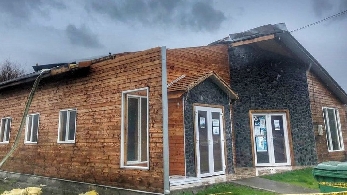 Chaitén también sufre efectos del temporal en la Región de Los Lagos