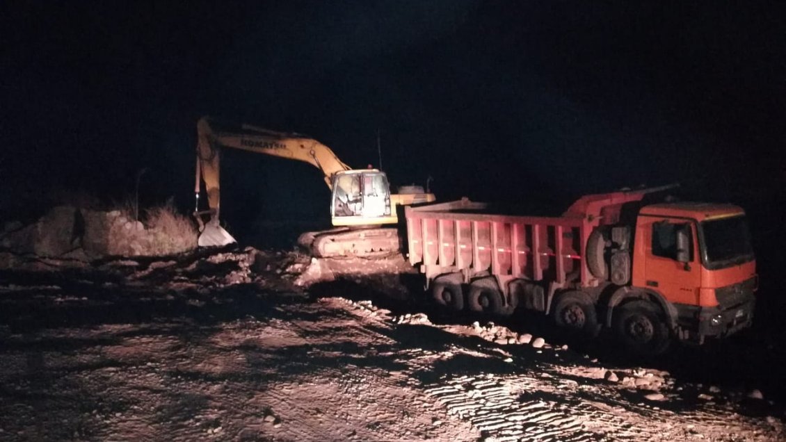 Investigan extracción ilegal de áridos en río Tinguiririca