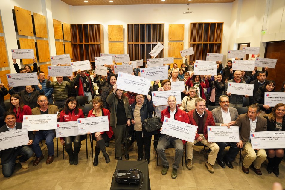 Inyectan recursos para fortalecer 46 organizaciones sociales de Ñuble