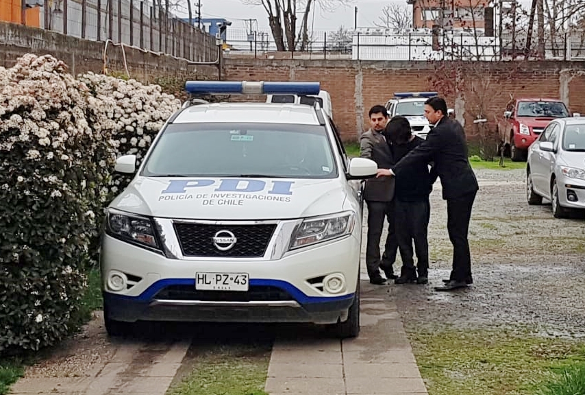Detienen a hombre acusado de amenazar con instalar una bomba en cuartel de la PDI