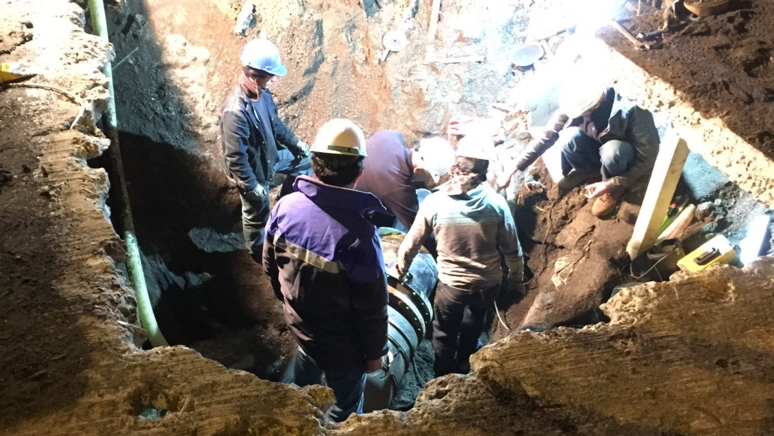 Essbio inició reposición gradual del suministro de agua en Chiguayante