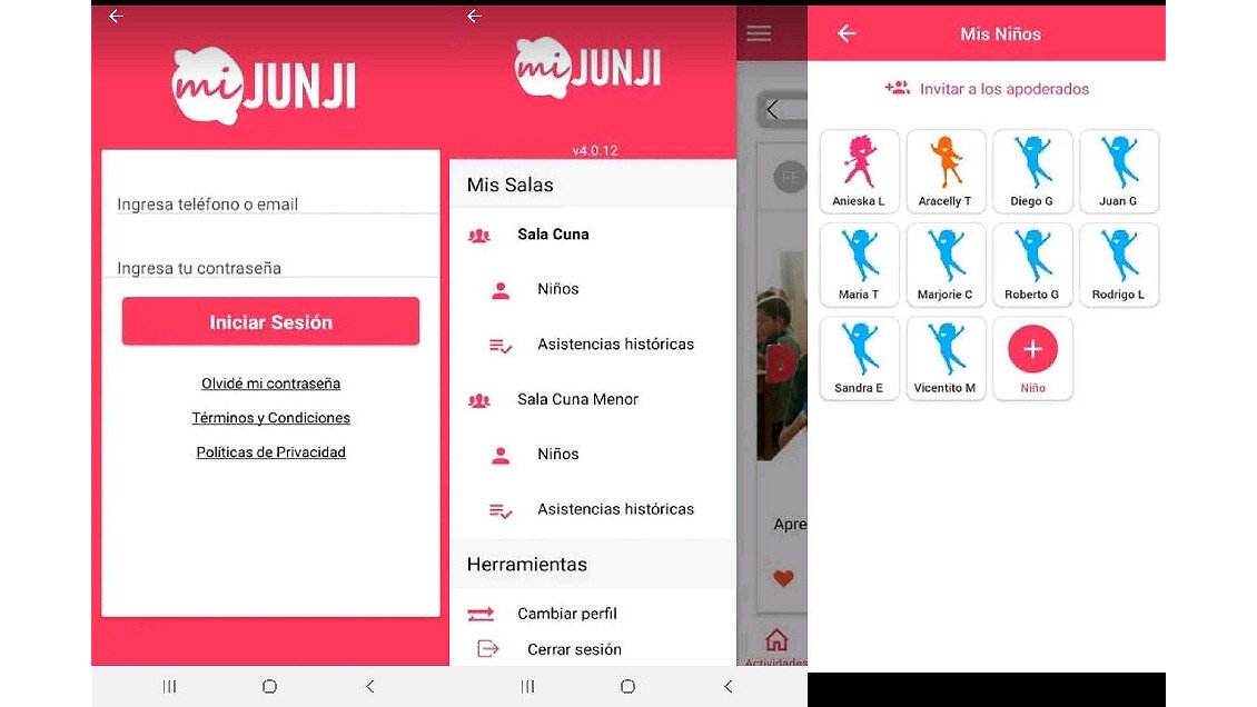 Más establecimientos Junji se suman al uso de la aplicación 