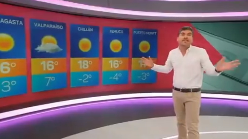 Meteorólogo se burló de la declaración del ministro Monckeberg por las 40 horas