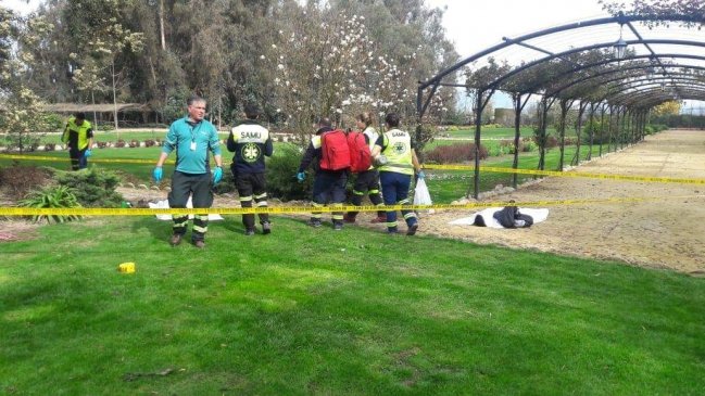 Dos trabajadores murieron electrocutados al interior de fundo en Chimbarongo