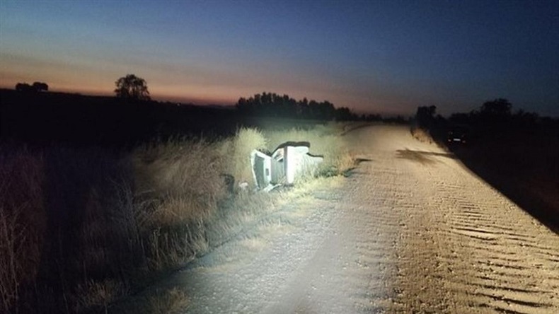 Papá en estado ebrio dejó que su hijo de 12 años manejara y tuvieron un accidente grave