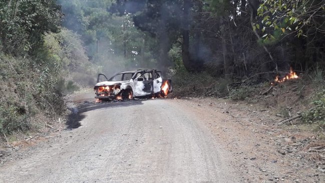 Ataque incendiario en Contulmo destruyó maquinaria