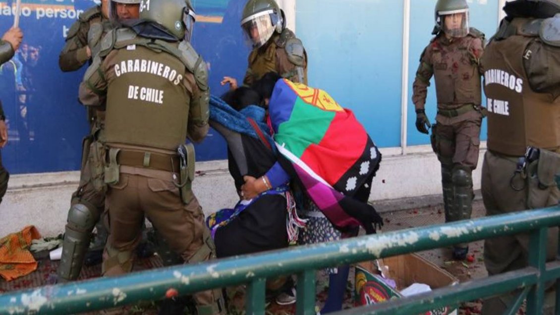 INDH presentó recurso de amparo ante la Corte de Temuco por detención de hortaliceras mapuche