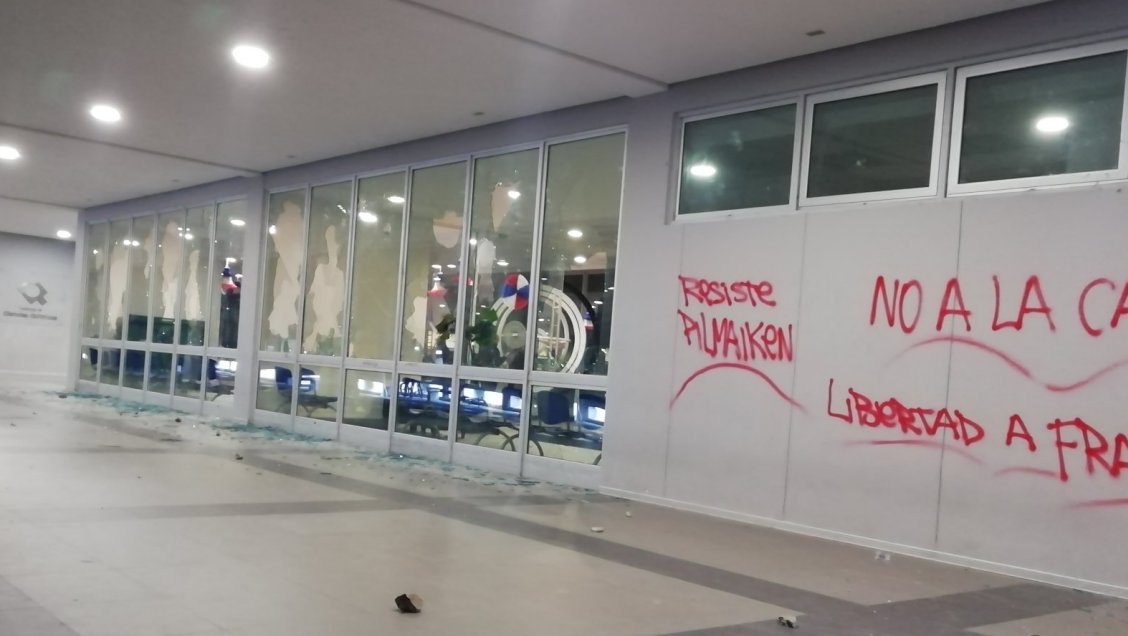 Vándalos causan daños por más de 20 millones en la Universidad de Concepción