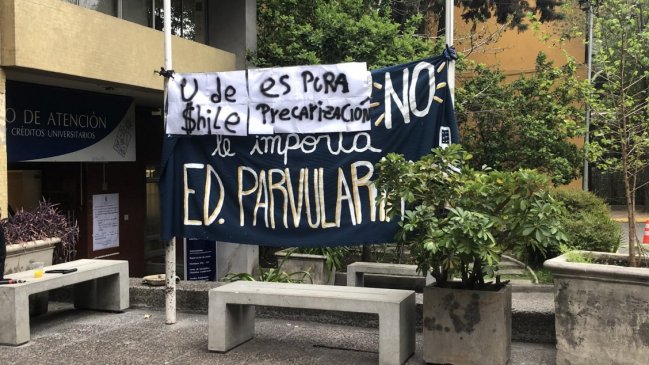 Alumnas de Educación Parvularia se tomaron 