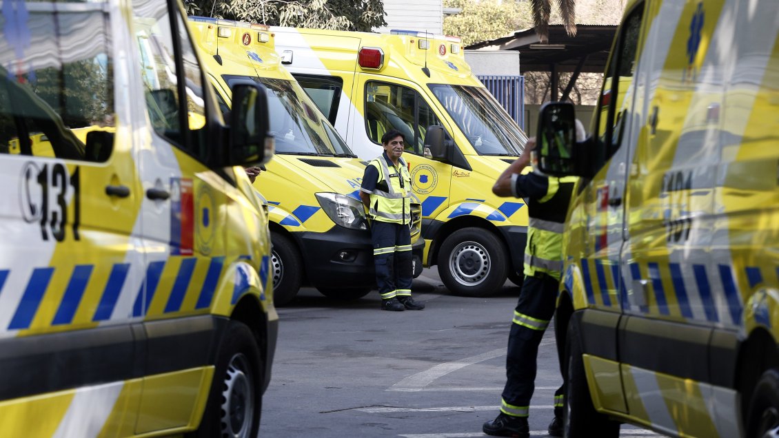 Médicos del SAMU Metropolitano realizaron paro por baja de sueldos y falta de insumos