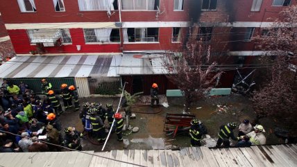  Los estragos que causó la avioneta que se estrelló en El Bosque  