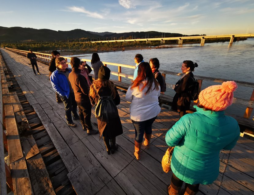 Municipio y vecinos van al rescate del Puente Confluencia de Chillán