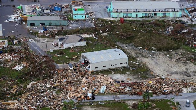 Sube a 50 la cifra de muertos por huracán Dorian en las Bahamas